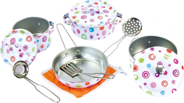 Bino Enamelled Kids’ Cookware Set – 11 Pieces