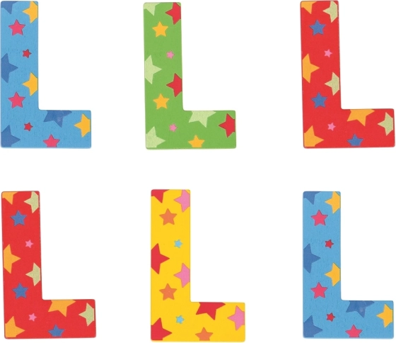 Lettera a stella L di Bigjigs Toys