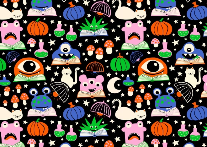 Puzzle Monsters at Work 1000 Pieces