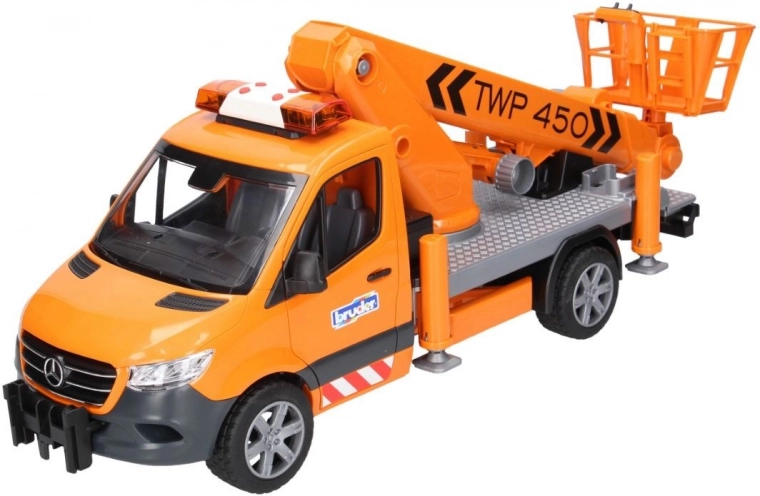 Bruder Mercedes Benz Sprinter with Basket Lift