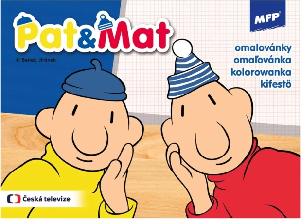 Omalovánky PAT A MAT MFP, A5, 16 stran