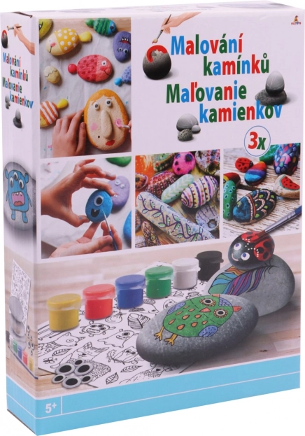 Rock Painting Kit with Stickers