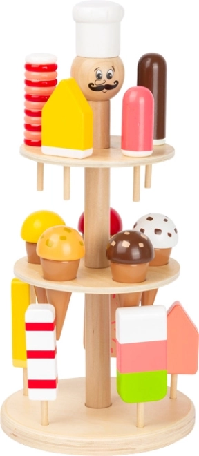 Stand de glace en bois SMALL FOOT Luigi Gelato