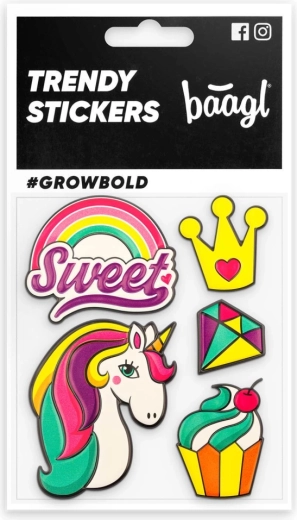 BAAGL Stickers Rainbow