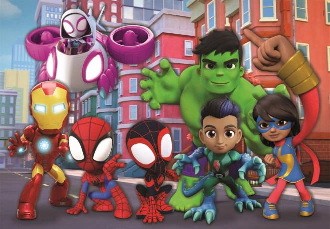 Clementoni Puzzle Spidey and His Amazing Friends Maxi 24 Pieces