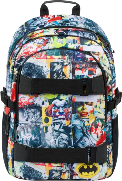 School Backpack Skate Batman Comics