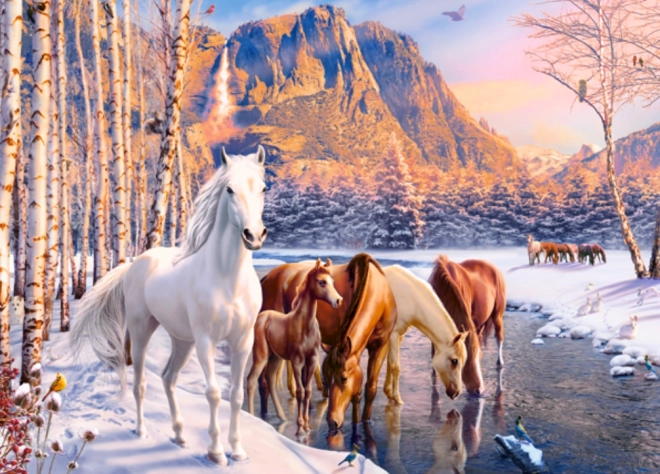 Puzzle disgelo invernale 180 pezzi