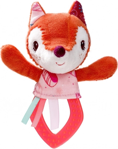 Lilliputiens Fuchs Alice Beißspielzeug mit Knistereffekt