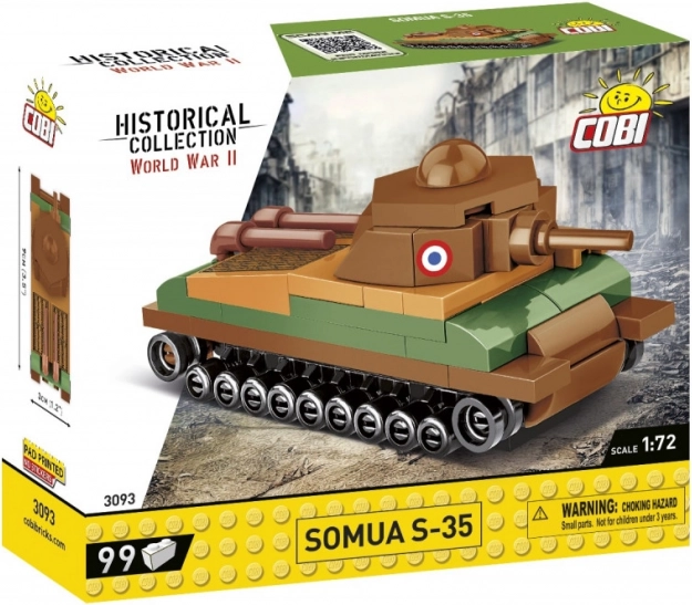Jeu de construction COBI Historical Collection Somua S-35 1:72