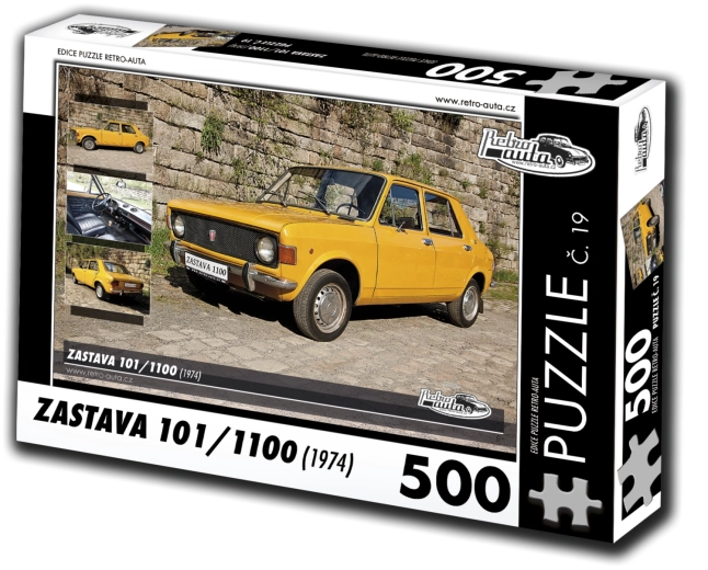 Retro-auto’s puzzel Zastava 101/1100 (1974) – 500 stukjes