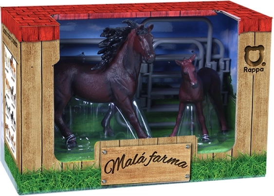 Set di cavalli con recinto La mia piccola fattoria