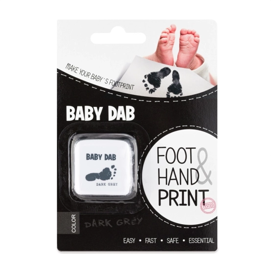 Baby Dab encre pour empreintes de bébé – gris