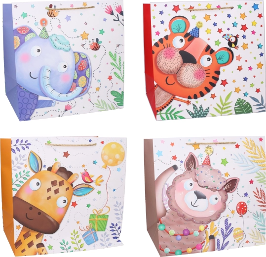 Busta regalo in carta L per bambini 38 × 38 × 20 cm