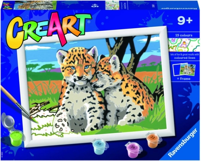 CreArt peinture pour enfants Jaguars