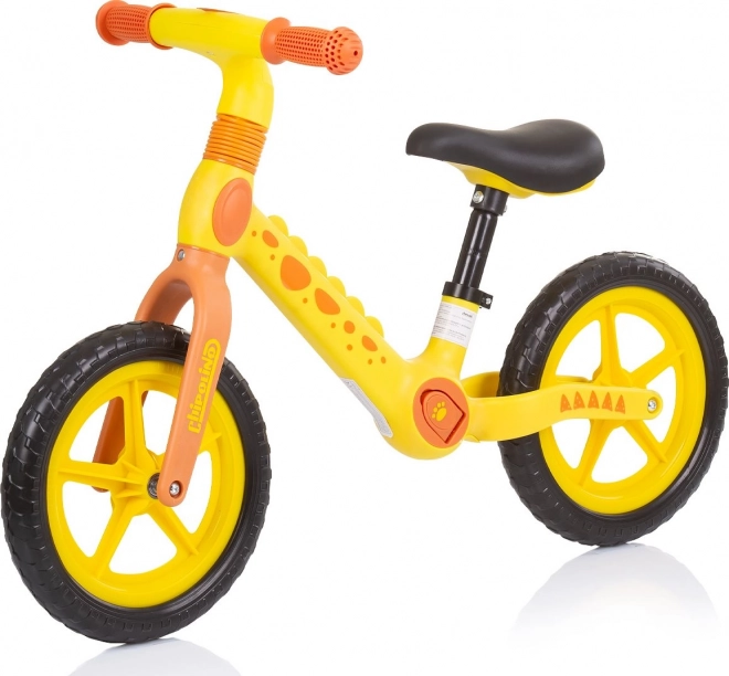Chipolino Dino Balance Bike – yellow–orange