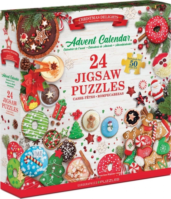 Eurographics puzzle adventski kalendar – Poslastice