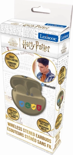 Wireless Kids In‑Ear Headphones HARRY POTTER with Charging Case
