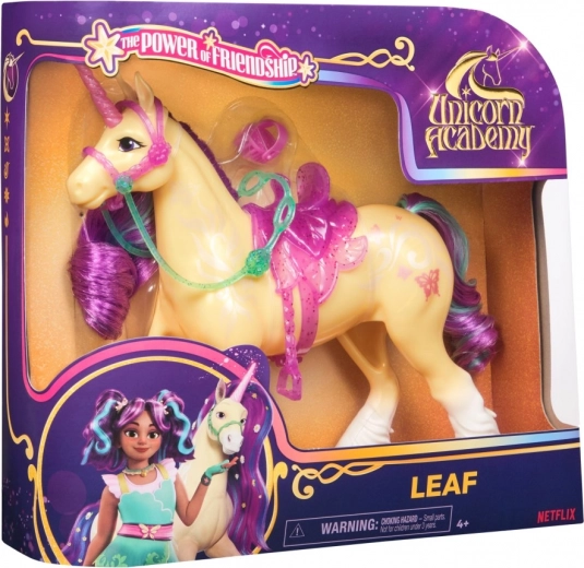 Unicorn Academy unicorno da pettinare Leaf 24 cm