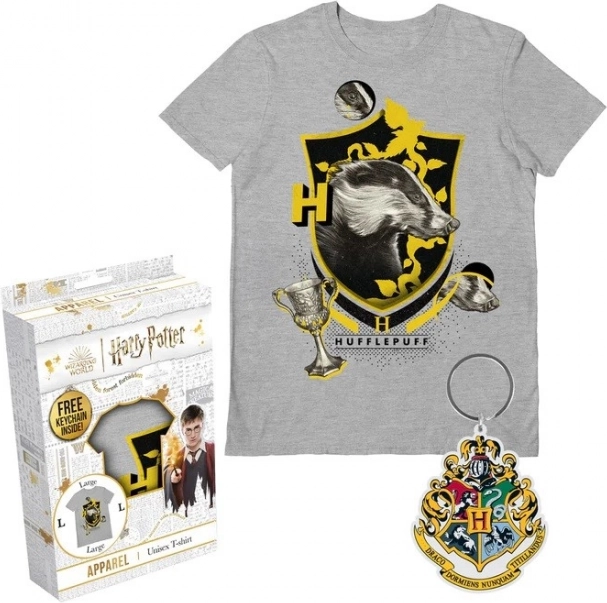 T-shirt Harry Potter Hufflepuff gaveæske