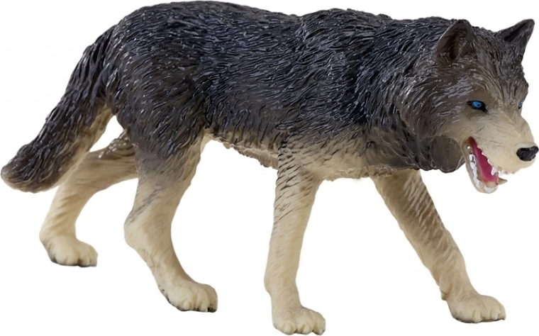 MOJO Forest Wolf Figurine – Realistic Hand-Painted Model