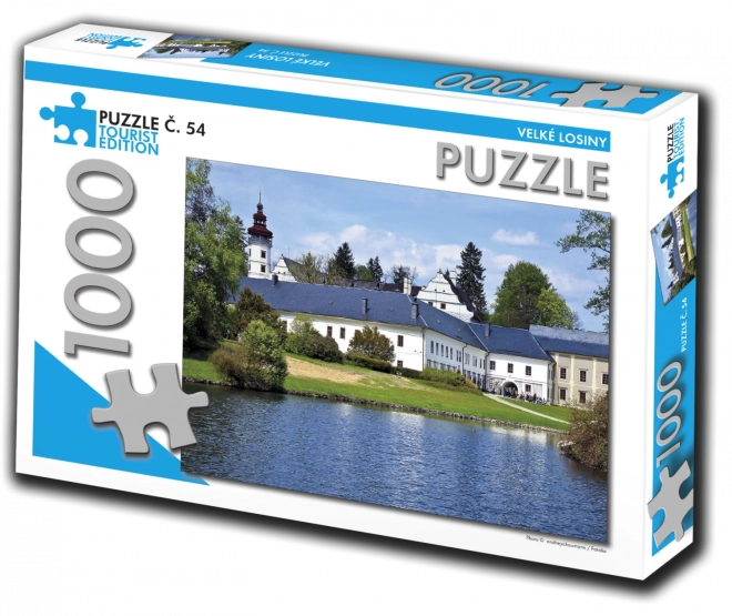 Puzzel Velké Losiny 1000 stukjes – toeristische editie