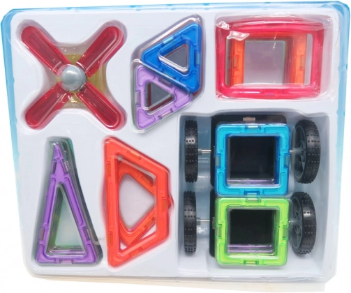Magnetic building set for children – 36 pieces