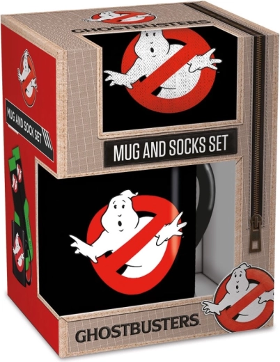 Ghostbusters men’s gift set – mug 315 ml and socks 41–45