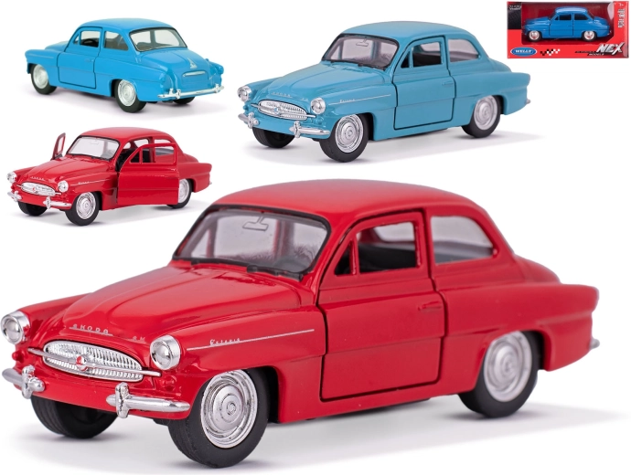 Metalni model automobila Škoda Octavia Welly 1:32 s otvarajućim vratima