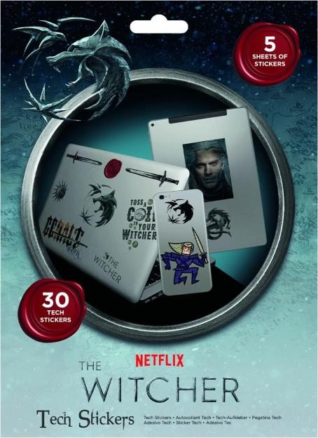 Set di adesivi Witcher