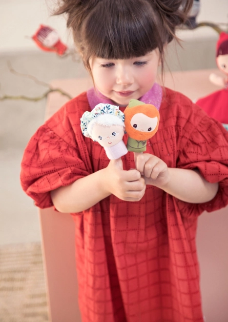 Vingerpoppenset Roodkapje van Lilliputiens