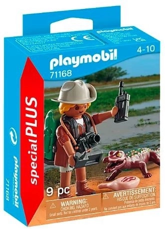 Playmobil Special Plus explorateur avec jeune caïman
