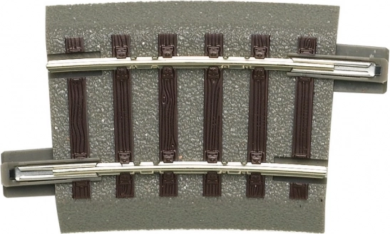 Roco geoLINE oblouková kolej R2 7,5° s podložím