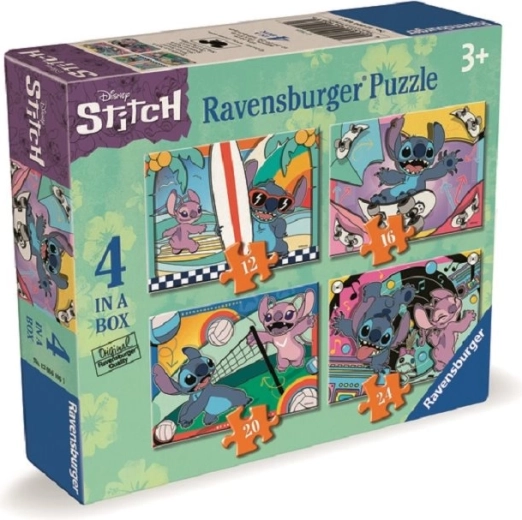 Ravensburger Puzzle Disney: Stitch Fun Activities 4in1