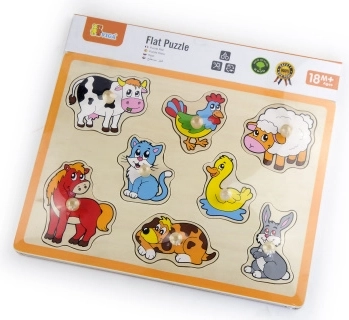 Puzzle en bois Ferme des animaux Viga