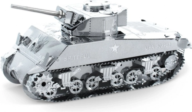 metal earth 3d kovinski model tanka m4 sherman