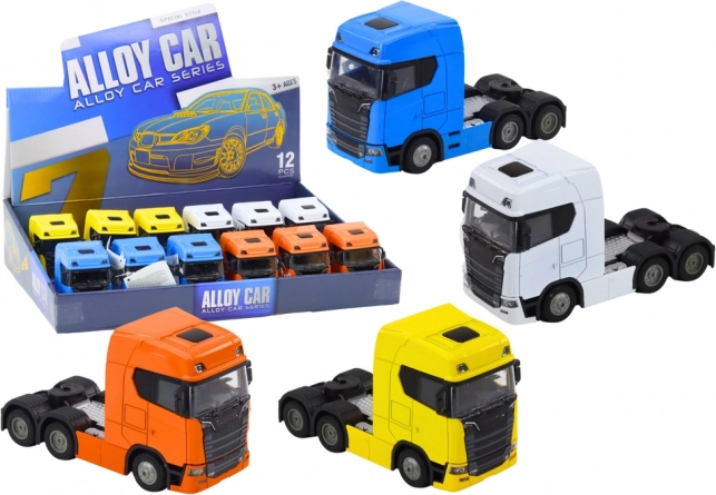 Camion en métal 1:32 sans remorque avec cabine basculante, lumières et sons