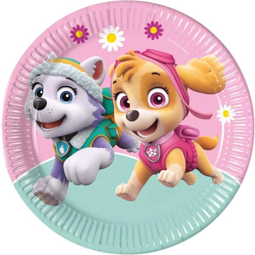 PAW PATROL Paper Plates 23 cm, 8 pcs