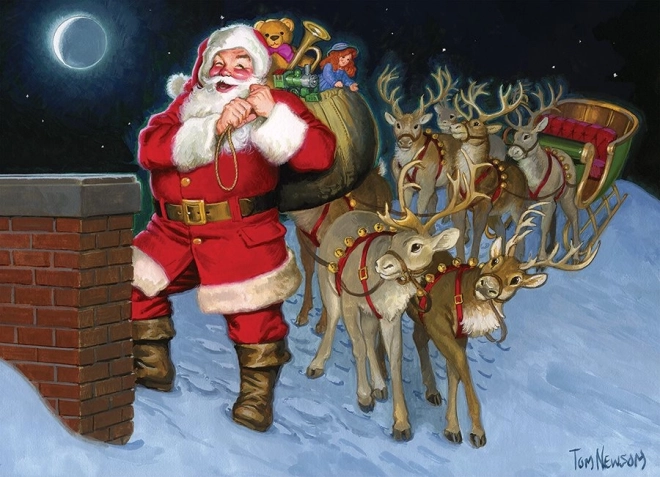 Sestavljanka Na strehi 500 koščkov