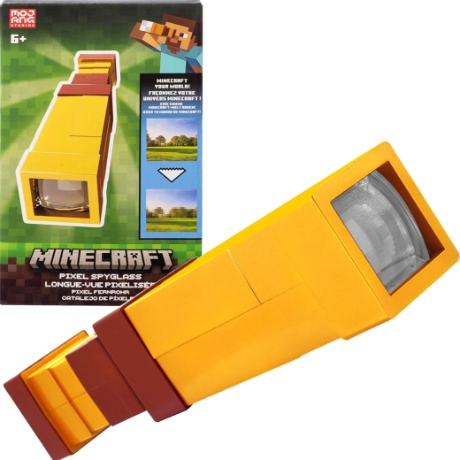 Minecraft pixeleret spionkikkert-legetøj fra Mattel