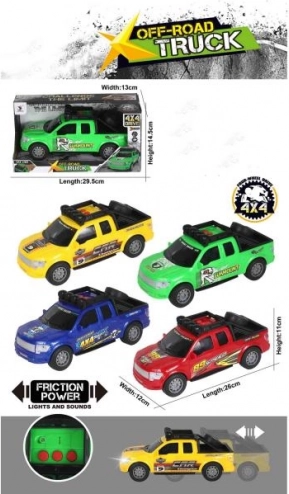 Auto mit Sound und Licht, rot