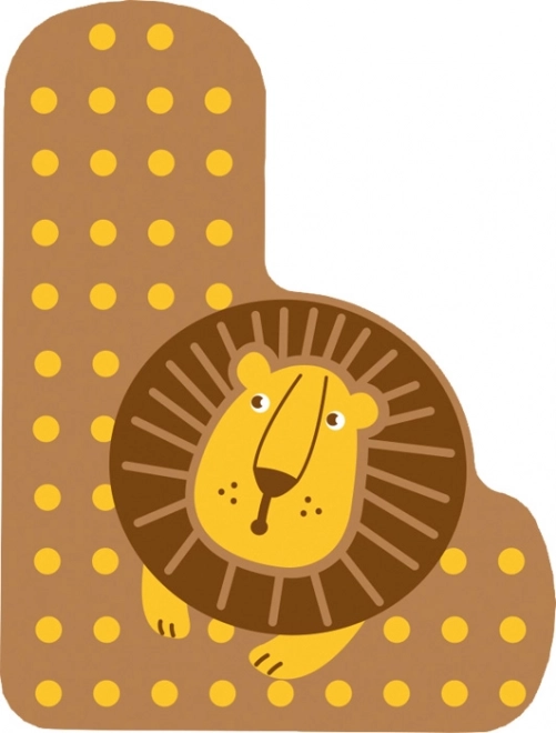 small foot Wooden Letter L for Children