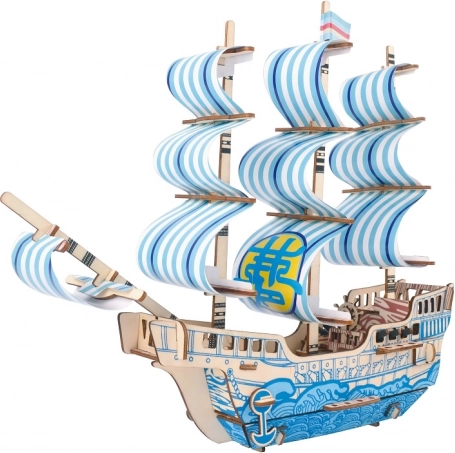 Houten 3D-puzzel Droomschip WOODCRAFT