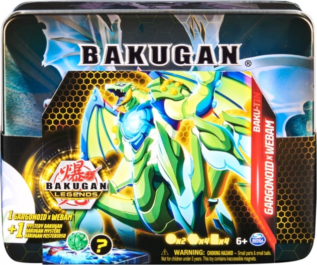 Bakugan blikboks med eksklusiv Bakugan S5