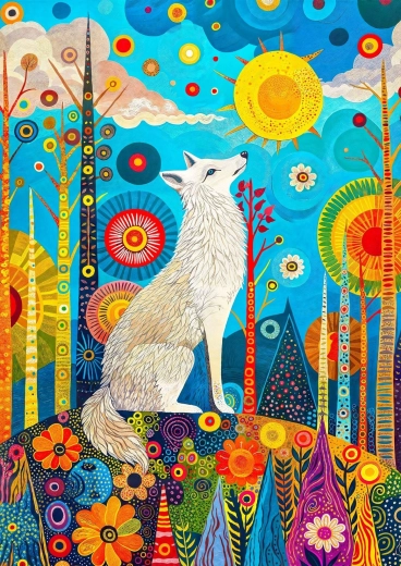 ENJOY Puzzle White Guardian 1000 pieces