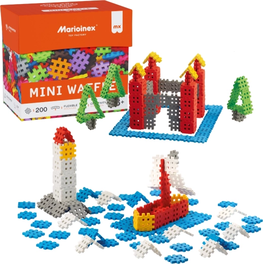 Costruzioni Marioinex Mini Waffle – 200 pezzi
