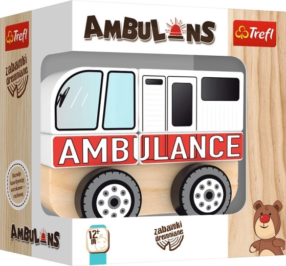 Ambulanza in legno