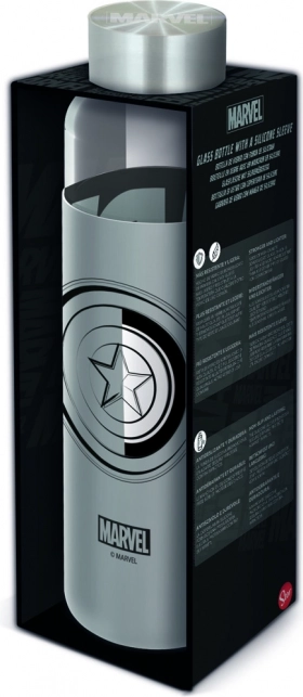 Glass bottle with silicone sleeve 585 ml MARVEL
