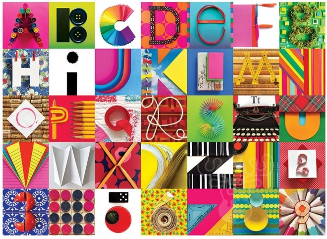 Puzzel Cobble Hill Gevonden Alfabet 1000 stukjes