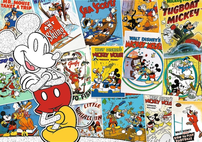 Puzzle 1000 pièces DISNEY – Dans le monde de Mickey