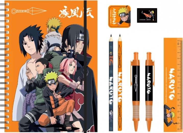 Set scolastico Naruto A4